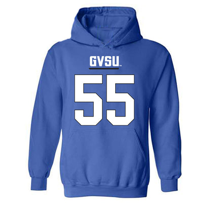 Grand Valley - NCAA Football : Jonnell George - Replica Shersey Hooded Sweatshirt-0