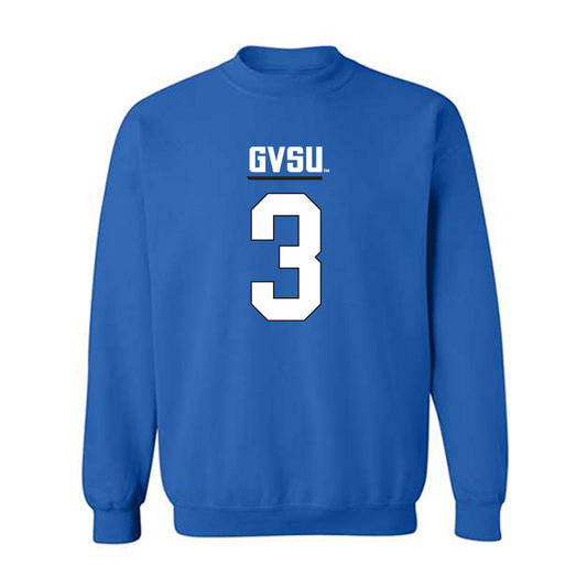 Grand Valley - NCAA Football : Donovan Johnson - Replica Shersey Crewneck Sweatshirt-0