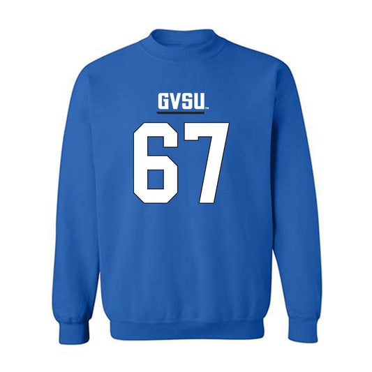 Grand Valley - NCAA Football : Anderson Farmer - Replica Shersey Crewneck Sweatshirt-0
