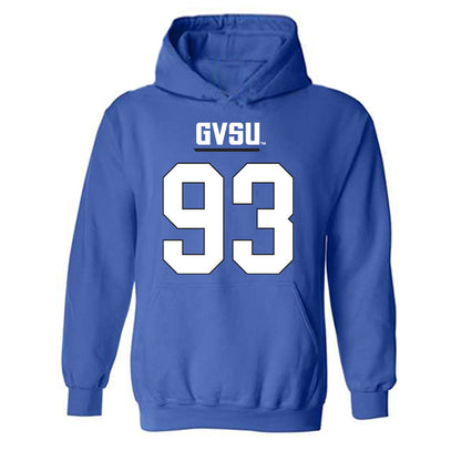 Grand Valley - NCAA Football : Ronald Jackson - Replica Shersey Hooded Sweatshirt-0