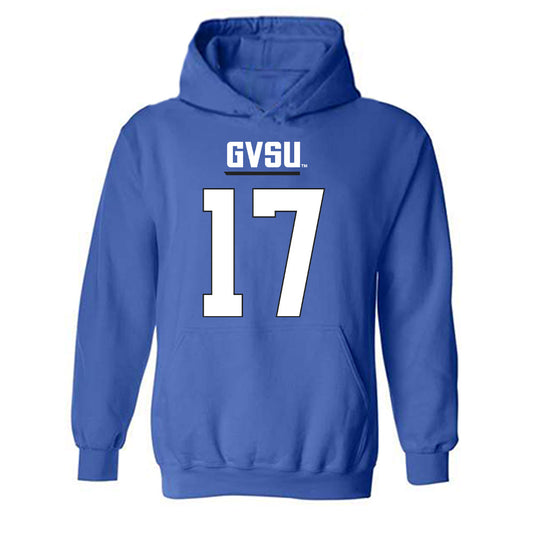 Grand Valley - NCAA Football : Kenyon Owens - Replica Shersey Hooded Sweatshirt-0