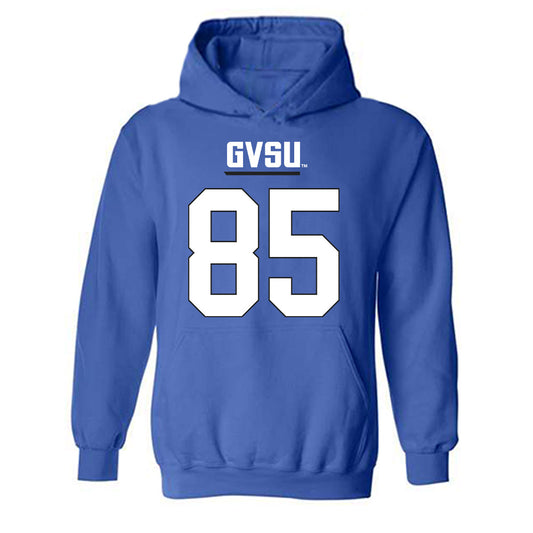 Grand Valley - NCAA Football : Eli Graves - Replica Shersey Hooded Sweatshirt-0