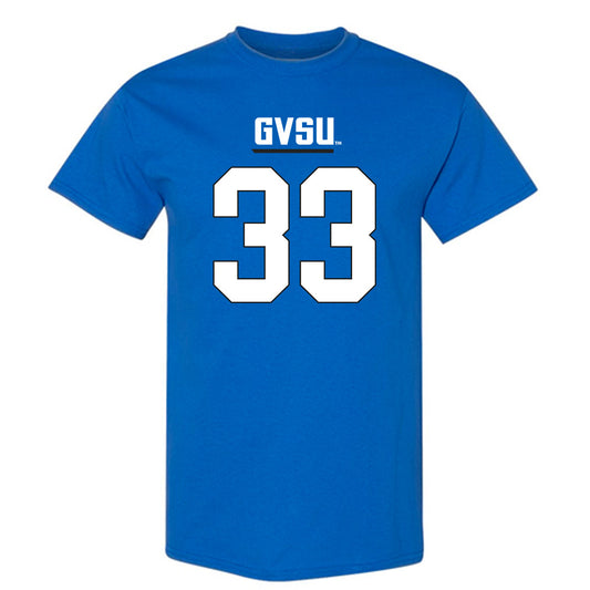 Grand Valley - NCAA Football : David Holloman - Replica Shersey T-Shirt-0