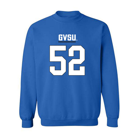 Grand Valley - NCAA Football : James Kent Jr. - Replica Shersey Crewneck Sweatshirt-0