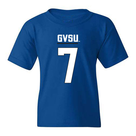 Grand Valley - NCAA Football : Derek Rood - Replica Shersey Youth T-Shirt-0