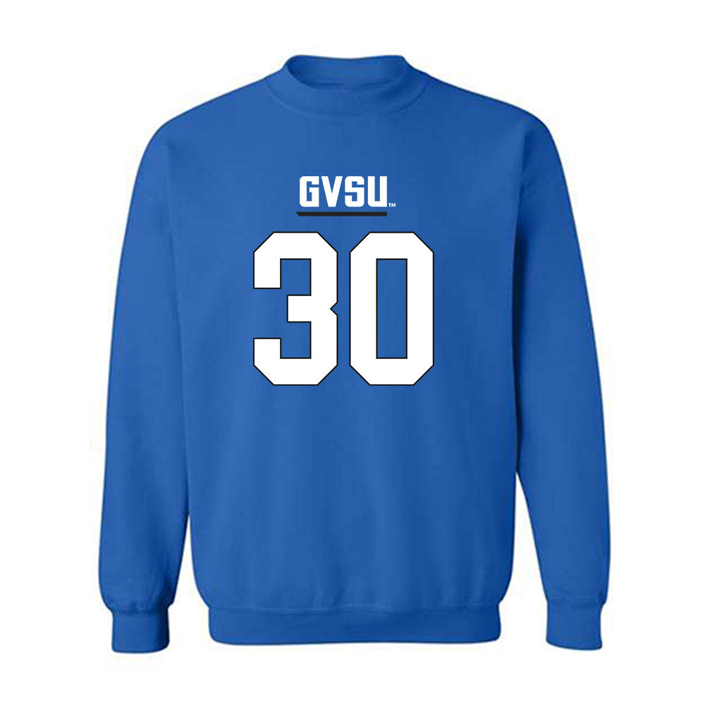 Grand Valley - NCAA Football : Derrick Woods Jr. - Replica Shersey Crewneck Sweatshirt-0