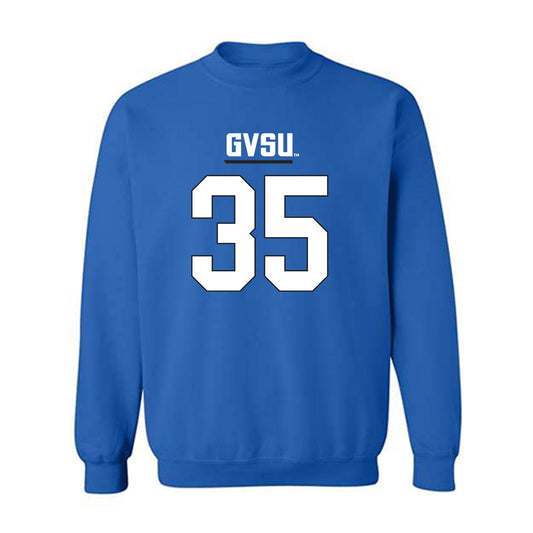 Grand Valley - NCAA Football : Trace Hrgich - Replica Shersey Crewneck Sweatshirt-0