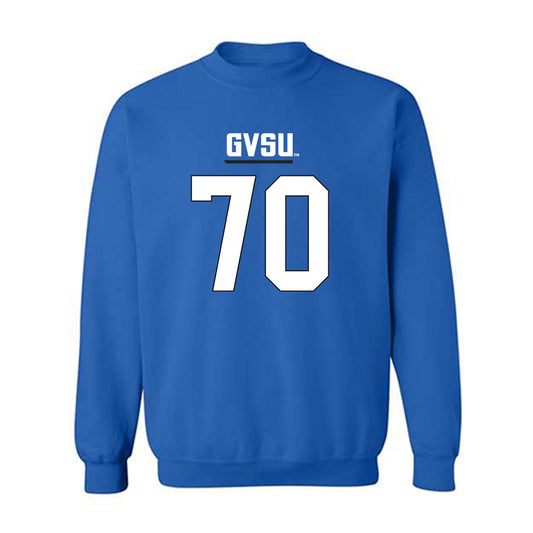 Grand Valley - NCAA Football : Garrett Carroll - Replica Shersey Crewneck Sweatshirt-0