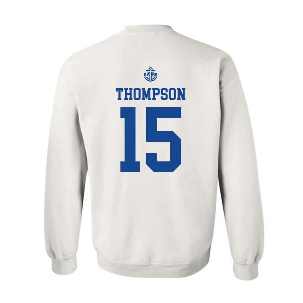 Grand Valley - NCAA Men's Basketball : Shamus Thompson - Replica Shersey Crewneck Sweatshirt-1