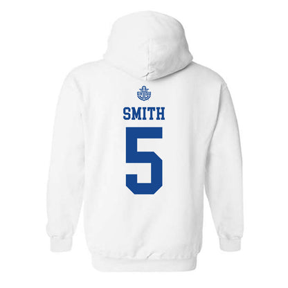 Grand Valley - NCAA Men's Basketball : Trevor Smith - Replica Shersey Hooded Sweatshirt-1