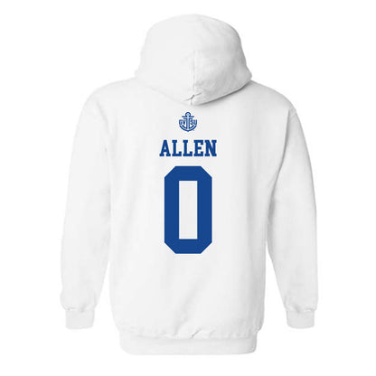 Grand Valley - NCAA Men's Basketball : Antaune Allen - Replica Shersey Hooded Sweatshirt-1