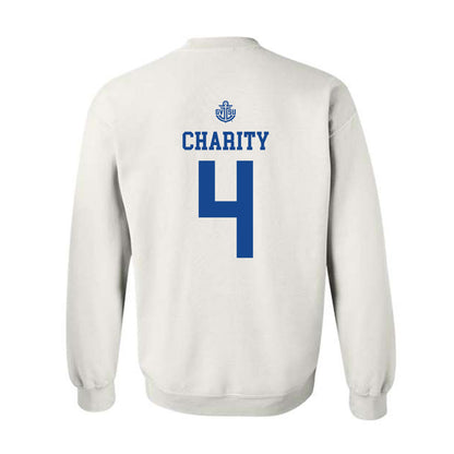 Grand Valley - NCAA Men's Basketball : Jalen Charity - Replica Shersey Crewneck Sweatshirt