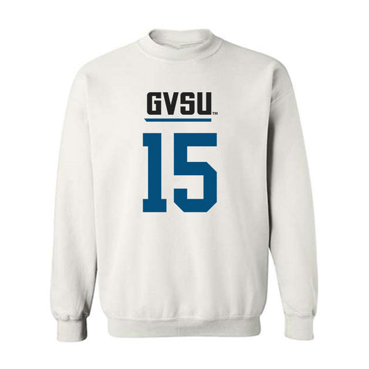 Grand Valley - NCAA Men's Basketball : Shamus Thompson - Replica Shersey Crewneck Sweatshirt-0