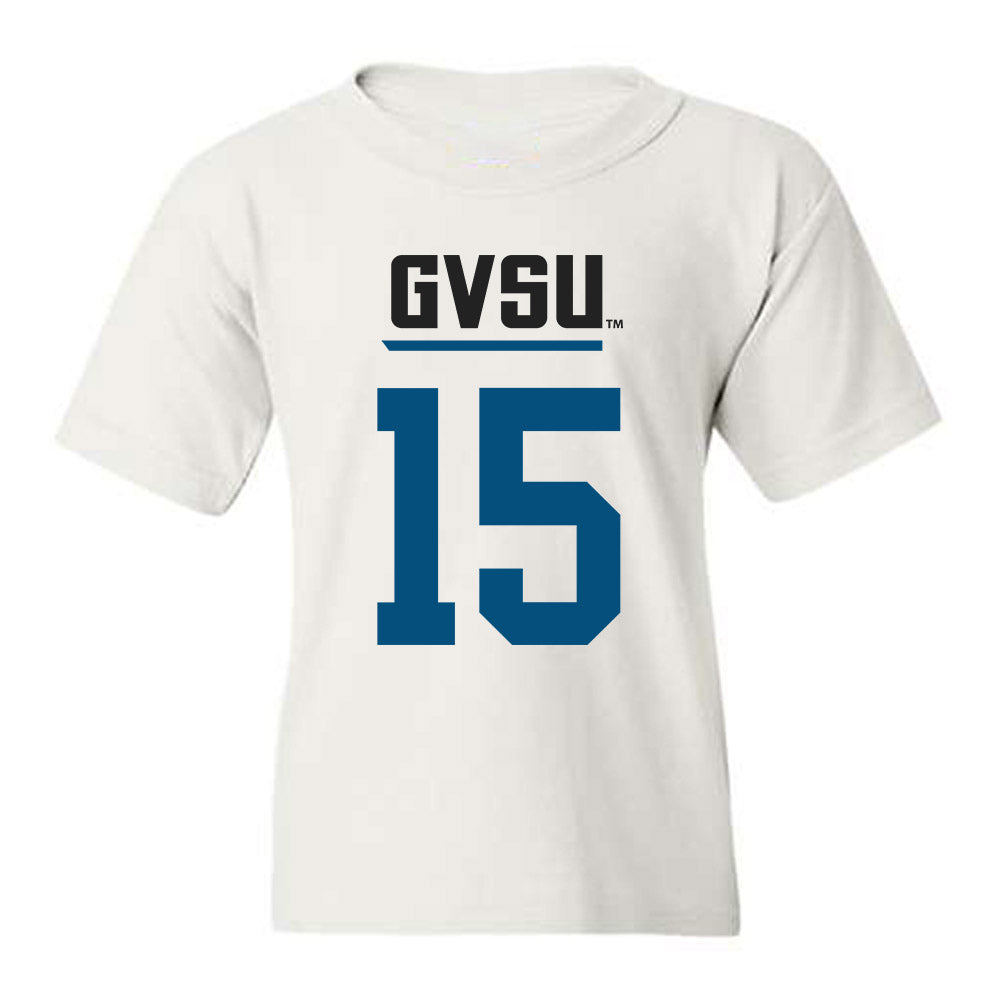 Grand Valley - NCAA Men's Basketball : Shamus Thompson - Replica Shersey Youth T-Shirt-0