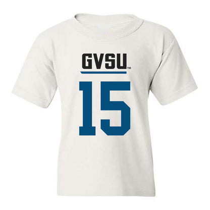 Grand Valley - NCAA Men's Basketball : Shamus Thompson - Replica Shersey Youth T-Shirt-0