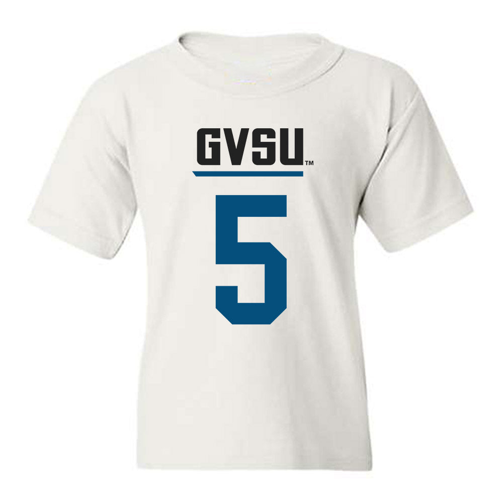 Grand Valley - NCAA Men's Basketball : Trevor Smith - Replica Shersey Youth T-Shirt-0