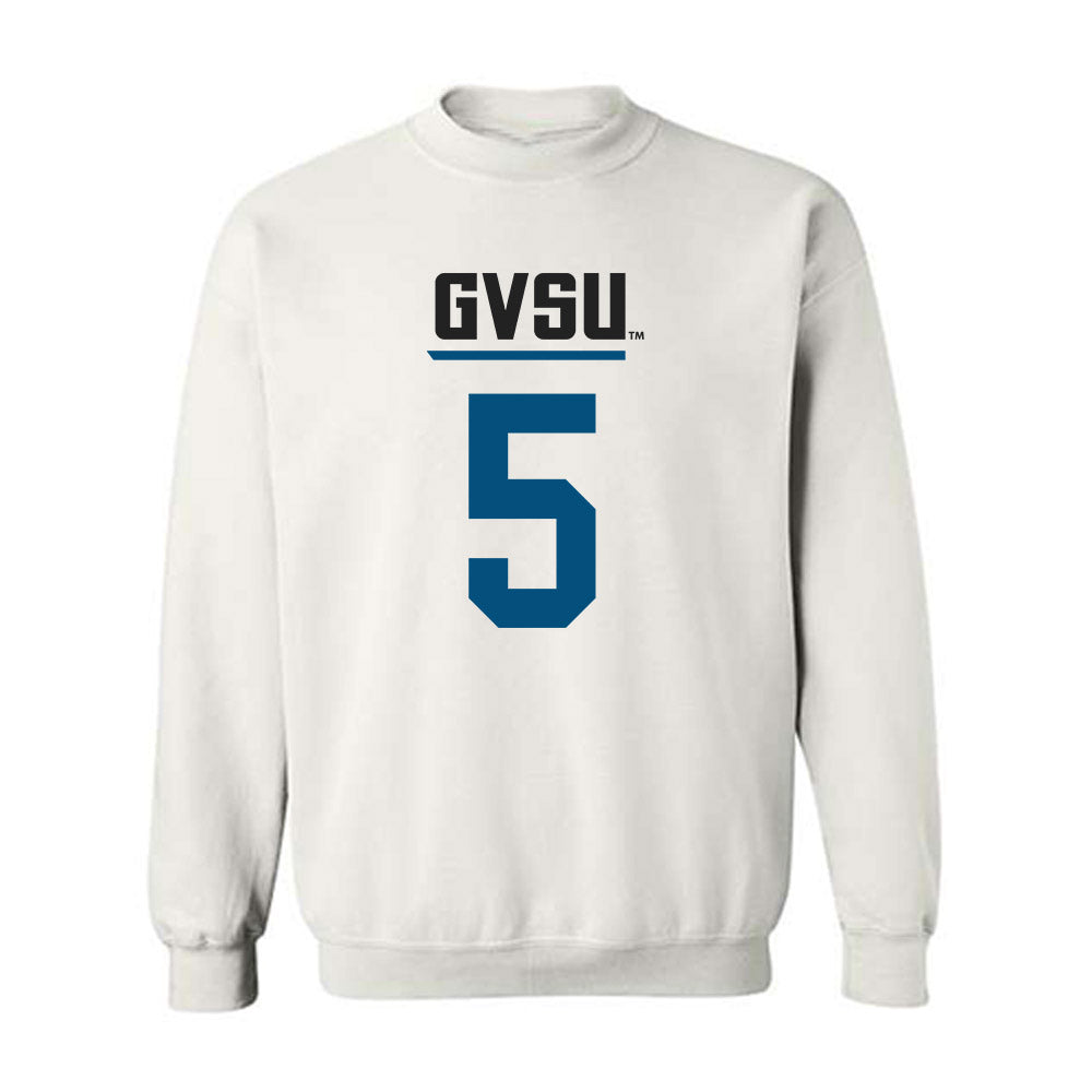 Grand Valley - NCAA Men's Basketball : Trevor Smith - Replica Shersey Crewneck Sweatshirt-0