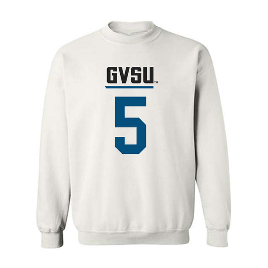 Grand Valley - NCAA Men's Basketball : Trevor Smith - Replica Shersey Crewneck Sweatshirt-0