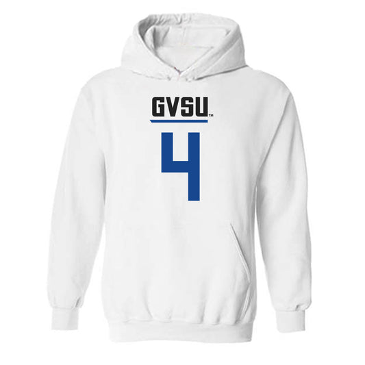 Grand Valley - NCAA Men's Basketball : Jalen Charity - Replica Shersey Hooded Sweatshirt-0