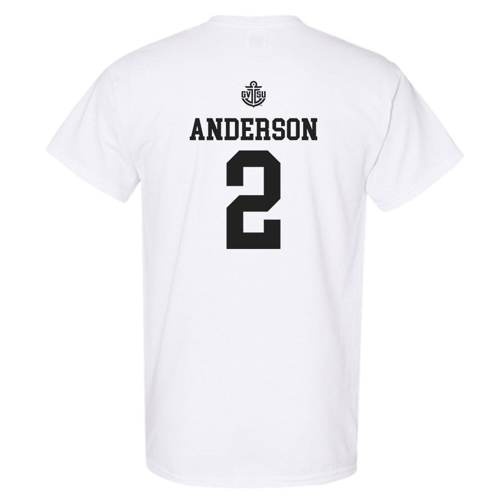 Grand Valley - NCAA Women's Basketball : Molly Anderson - Replica Shersey T-Shirt-1