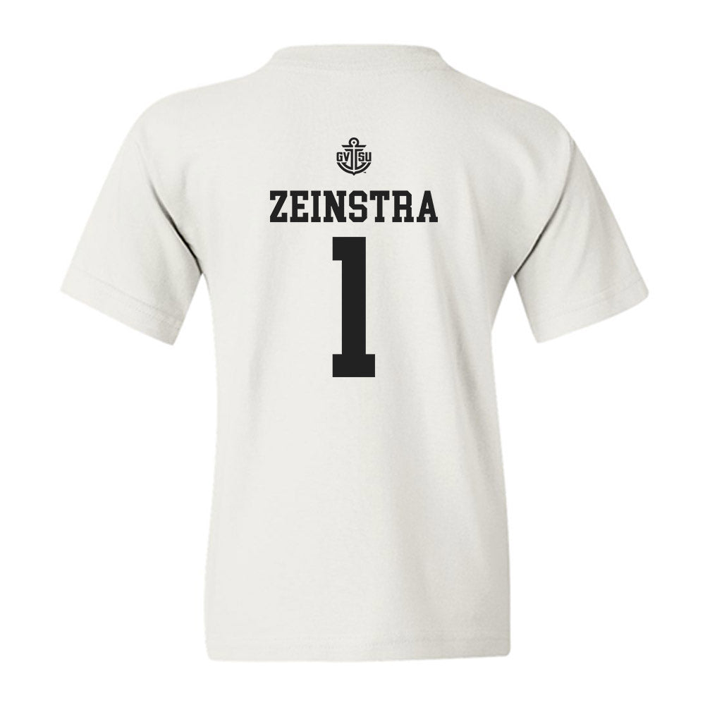 Grand Valley - NCAA Women's Basketball : Avery Zeinstra - Replica Shersey Youth T-Shirt-1