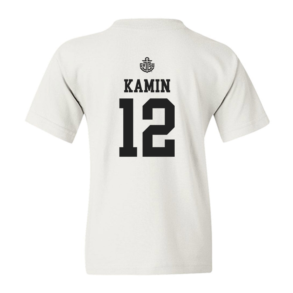Grand Valley - NCAA Women's Basketball : Nicole Kamin - Replica Shersey Youth T-Shirt-1