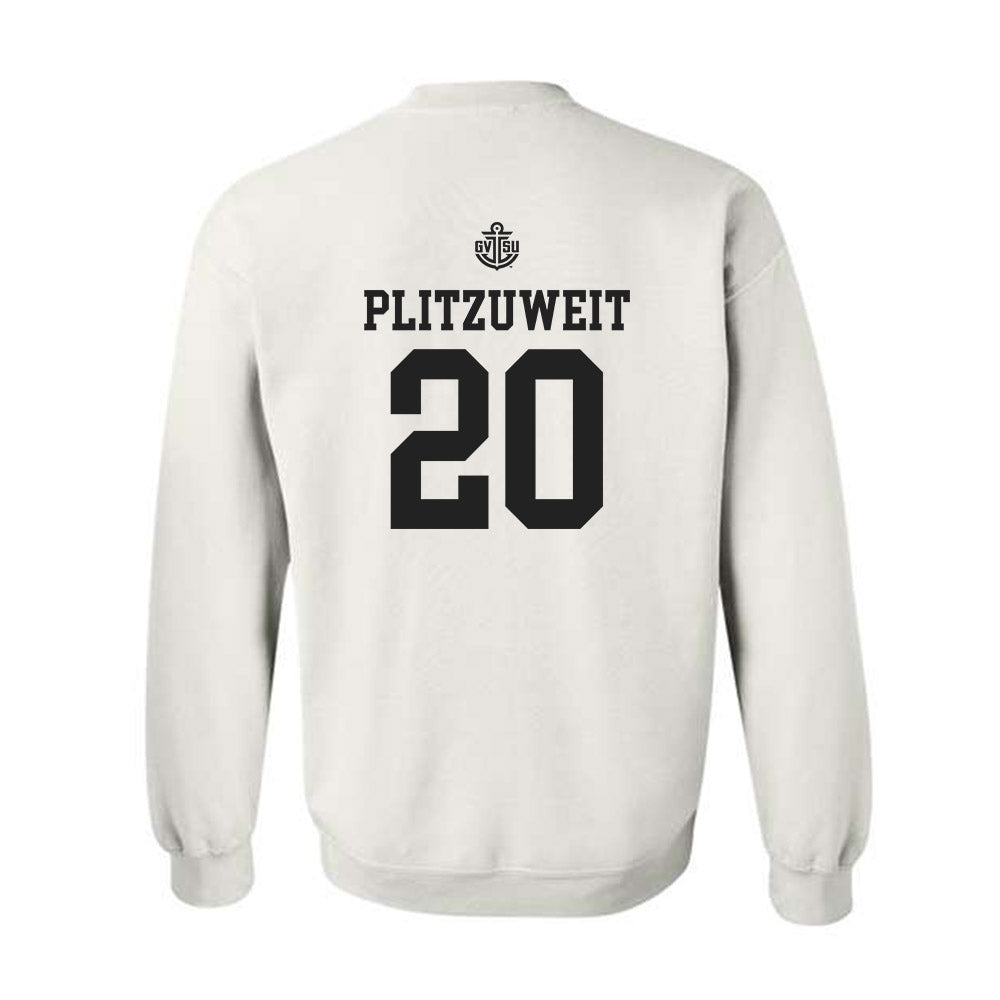 Grand Valley - NCAA Women's Basketball : Lexi Plitzuweit - Replica Shersey Crewneck Sweatshirt-1