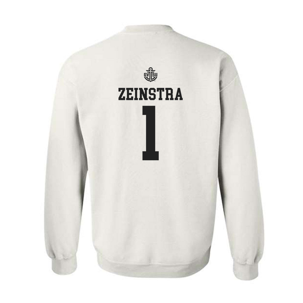 Grand Valley - NCAA Women's Basketball : Avery Zeinstra - Replica Shersey Crewneck Sweatshirt-1