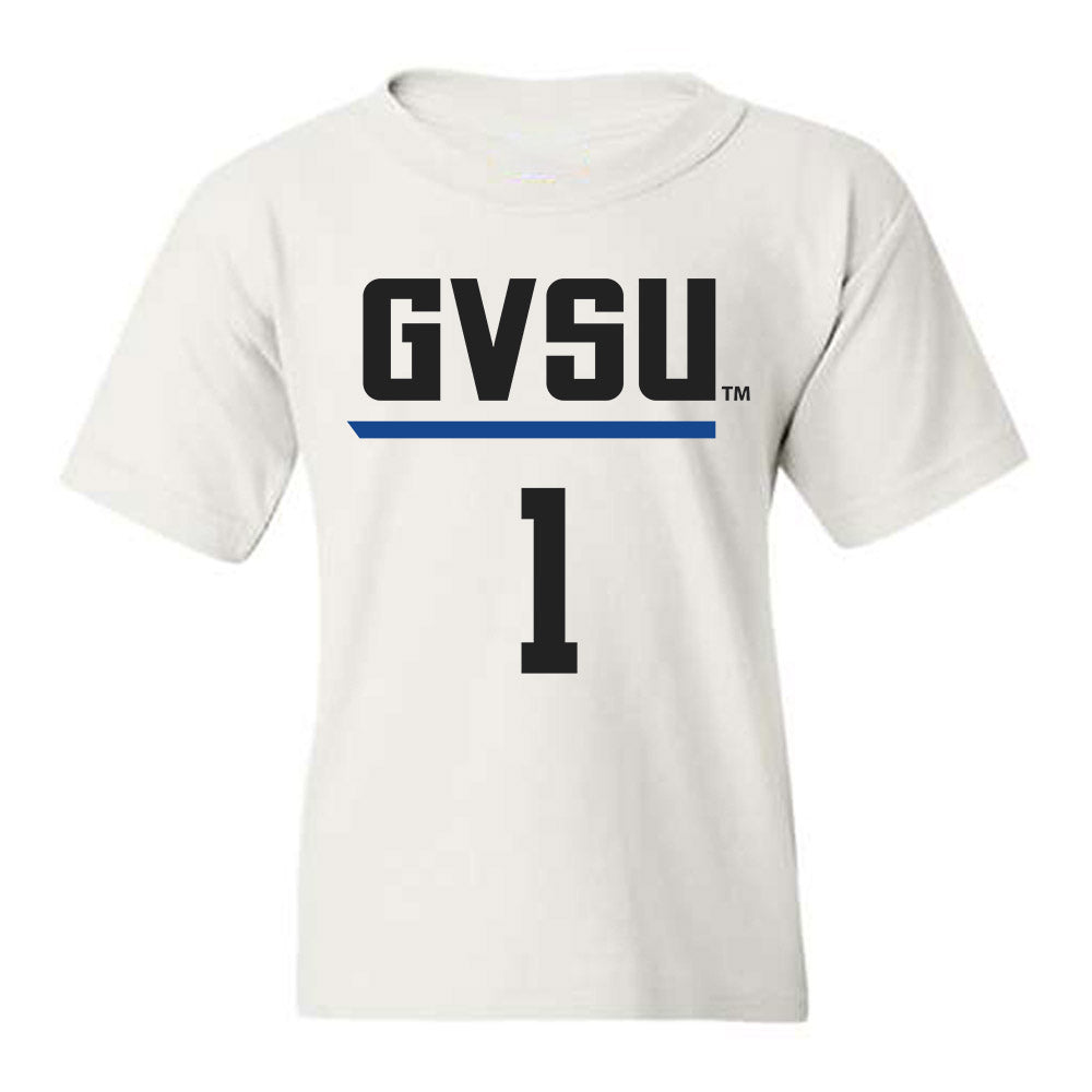 Grand Valley - NCAA Women's Basketball : Avery Zeinstra - Replica Shersey Youth T-Shirt-0