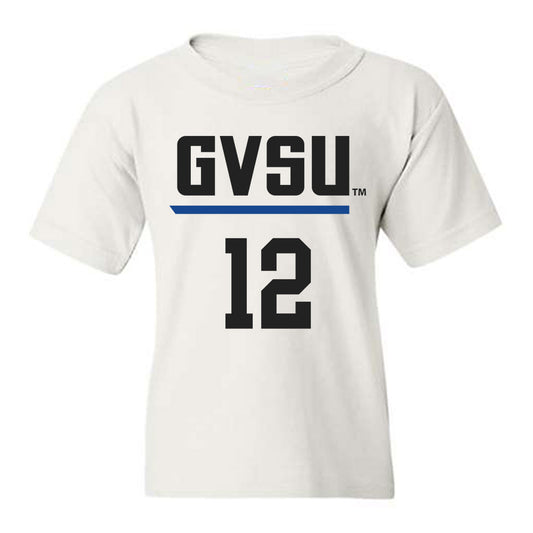 Grand Valley - NCAA Women's Basketball : Nicole Kamin - Replica Shersey Youth T-Shirt-0
