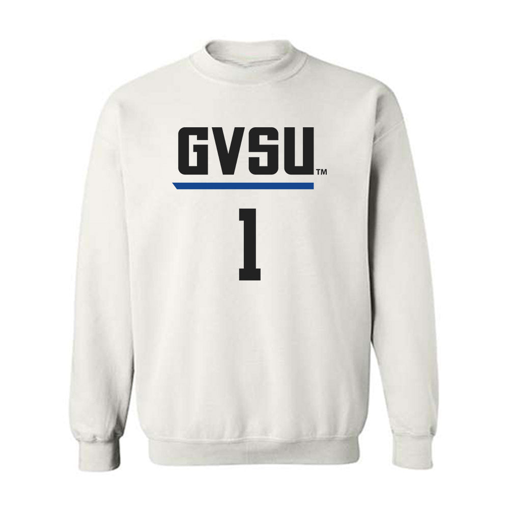 Grand Valley - NCAA Women's Basketball : Avery Zeinstra - Replica Shersey Crewneck Sweatshirt-0
