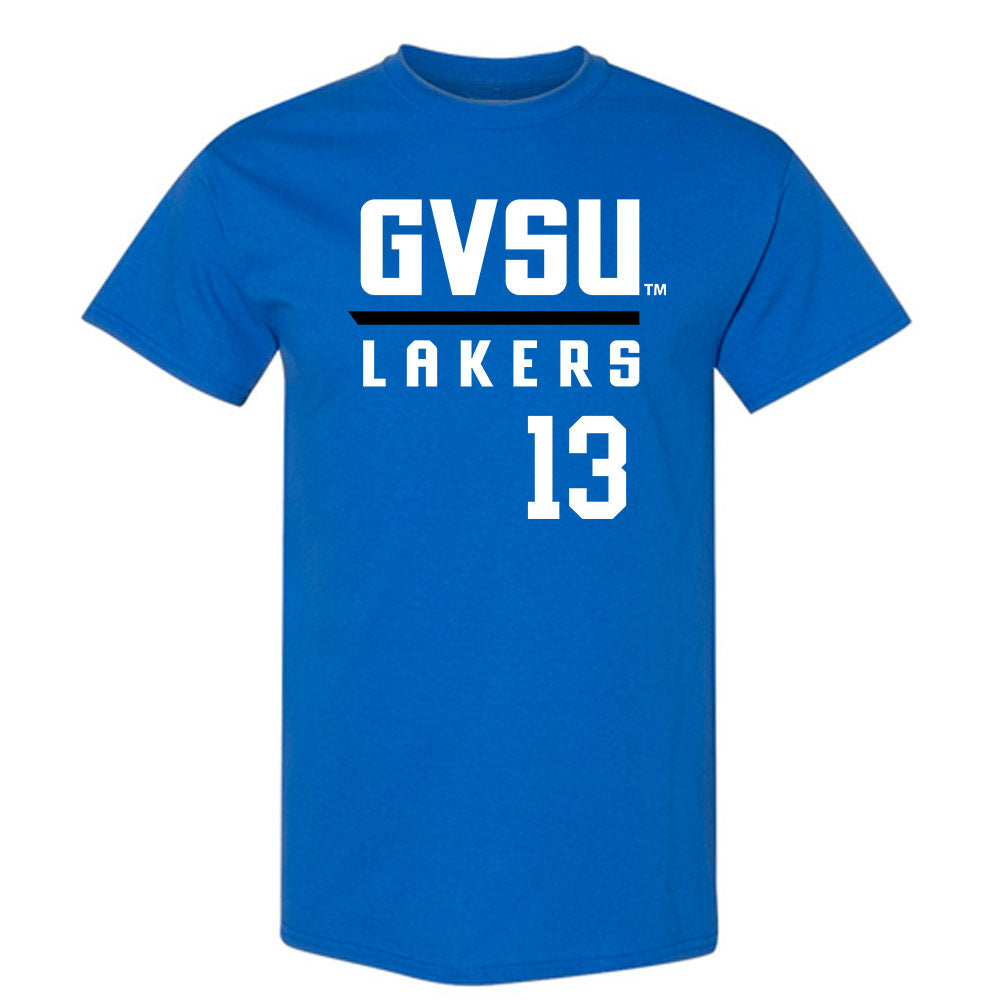 Grand Valley - NCAA Baseball : Allan Thorington - Replica Shersey T-Shirt-0