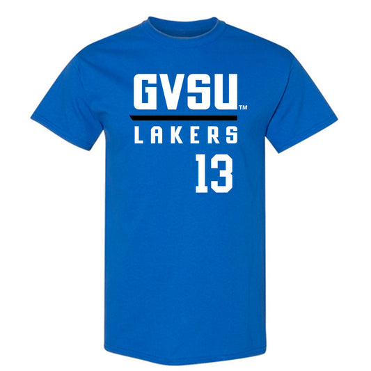 Grand Valley - NCAA Baseball : Allan Thorington - Replica Shersey T-Shirt-0