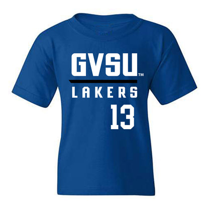 Grand Valley - NCAA Baseball : Allan Thorington - Replica Shersey Youth T-Shirt-0