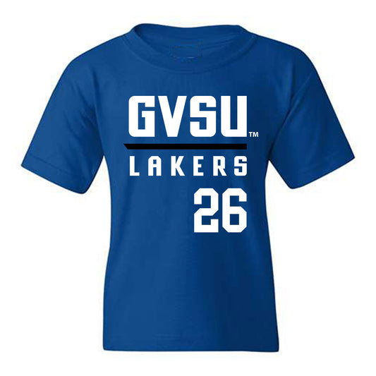 Grand Valley - NCAA Baseball : Tanner Tresemer - Replica Shersey Youth T-Shirt-0