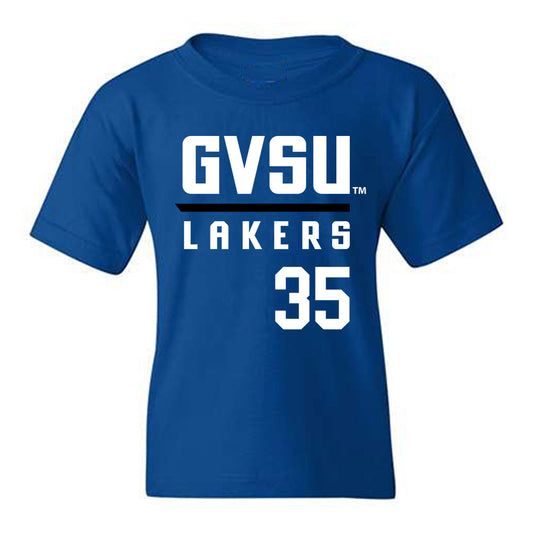 Grand Valley - NCAA Baseball : Collin Bradley - Replica Shersey Youth T-Shirt-0