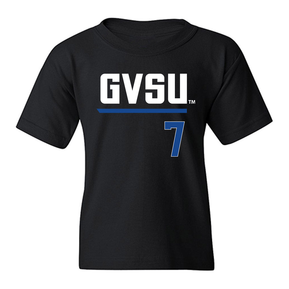 Grand Valley - NCAA Softball : Jasmine Mauk - Replica Shersey Youth T-Shirt-0