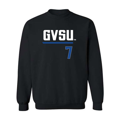 Grand Valley - NCAA Softball : Jasmine Mauk - Replica Shersey Crewneck Sweatshirt-0