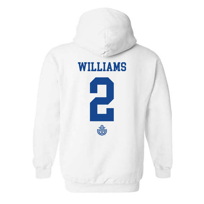 Grand Valley - NCAA Women's Soccer : Alex Williams - Replica Shersey Hooded Sweatshirt-1