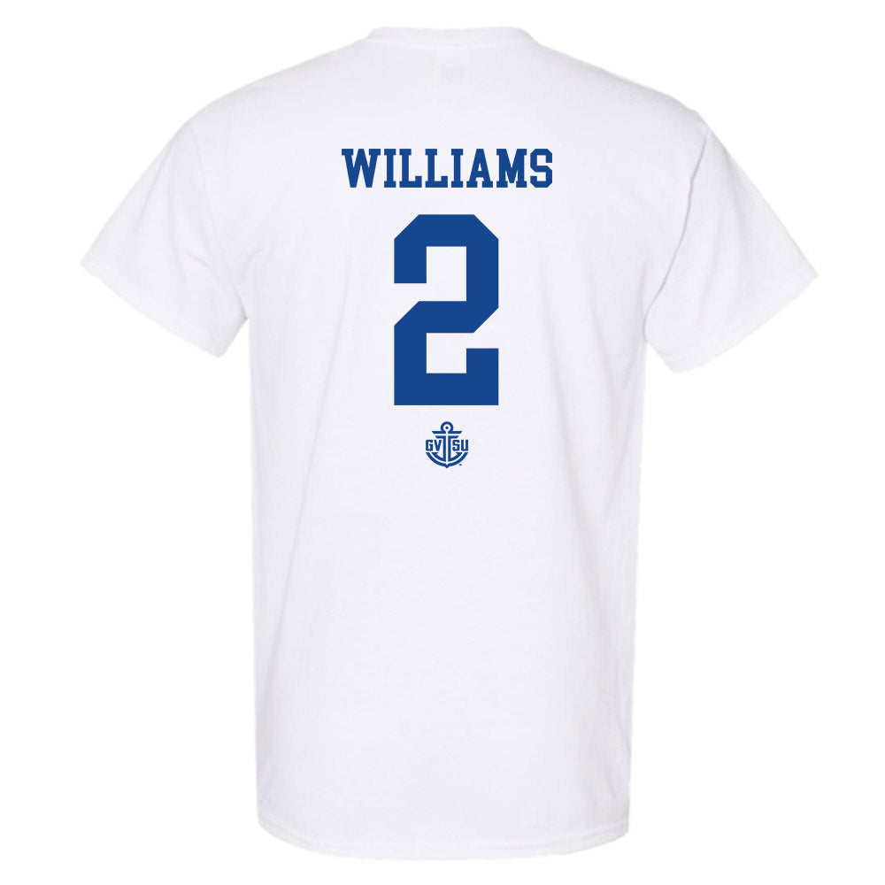 Grand Valley - NCAA Women's Soccer : Alex Williams - Replica Shersey T-Shirt-1