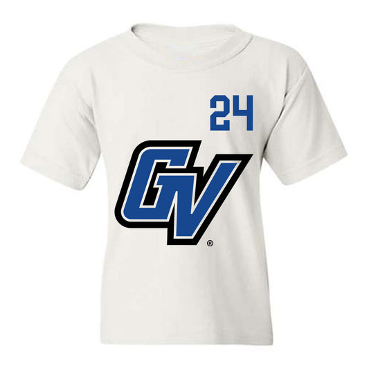 Grand Valley - NCAA Women's Soccer : Alli French - Replica Shersey Youth T-Shirt-0