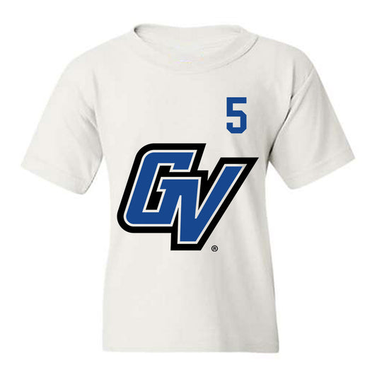 Grand Valley - NCAA Women's Soccer : Ella Kleiver - Replica Shersey Youth T-Shirt-0