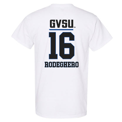 Grand Valley - NCAA Women's Volleyball : Taelynn Rodeghero - Replica Shersey T-Shirt-1