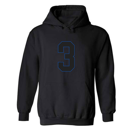 Grand Valley - NCAA Women's Volleyball : Sara Pahl - Replica Shersey Hooded Sweatshirt-0
