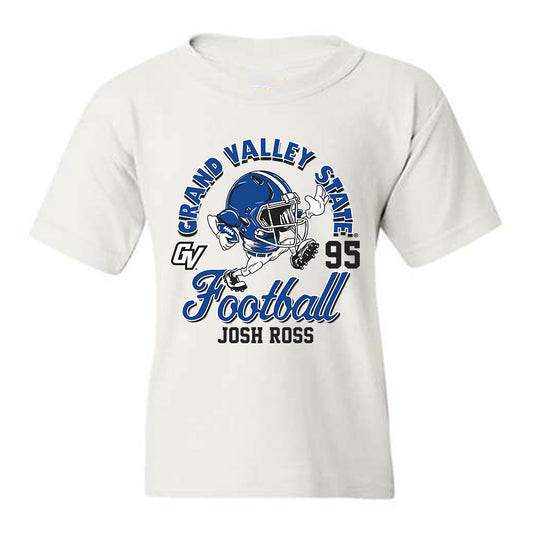 Grand Valley - NCAA Football : Josh Ross - Fashion Shersey Youth T-Shirt-0