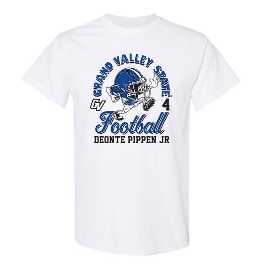 Grand Valley - NCAA Football : Deonte Pippen Jr - Fashion Shersey T-Shirt-0