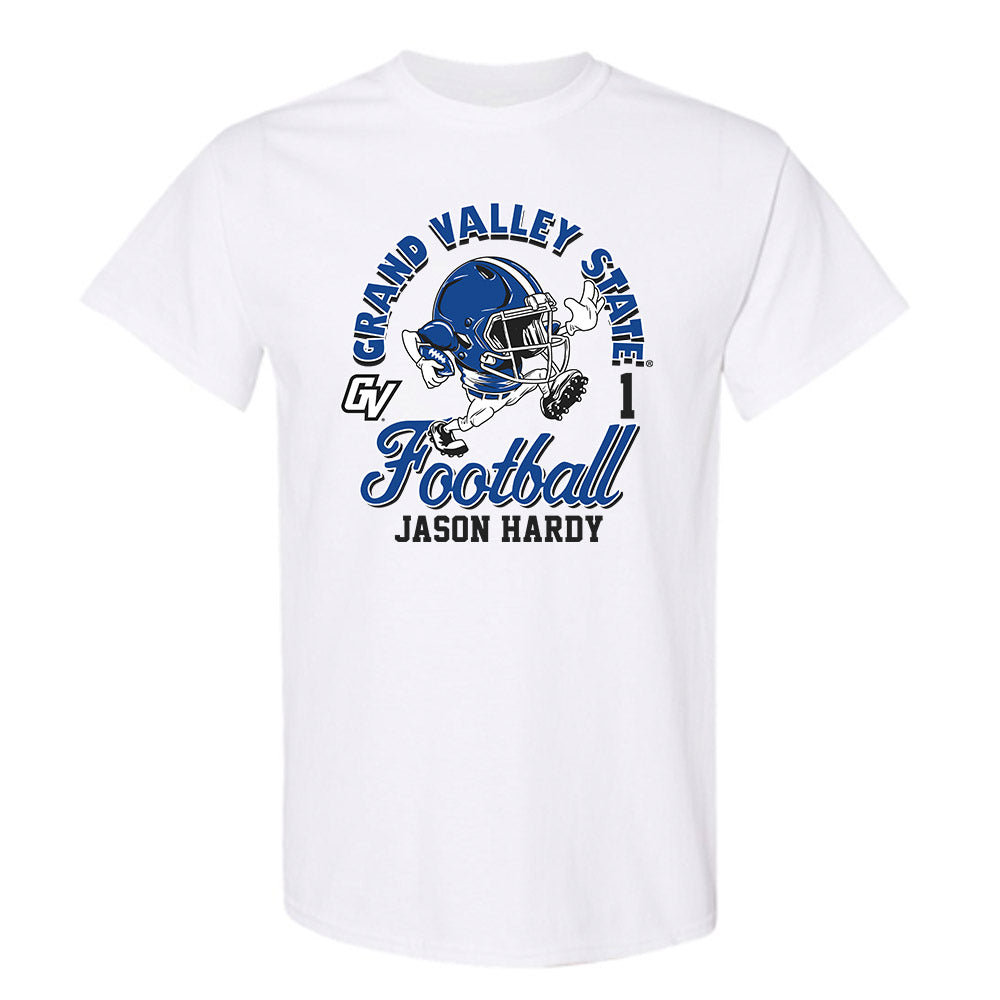Grand Valley - NCAA Football : Jason Hardy - Fashion Shersey T-Shirt-0
