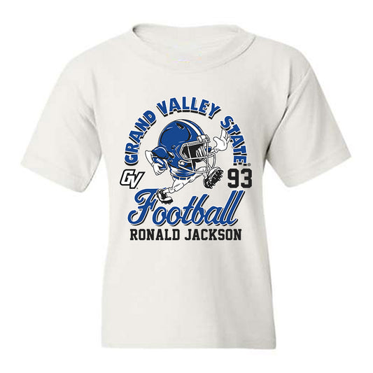 Grand Valley - NCAA Football : Ronald Jackson - Fashion Shersey Youth T-Shirt-0
