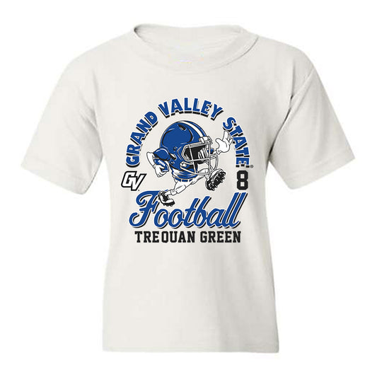Grand Valley - NCAA Football : Tre'Quan Green - Fashion Shersey Youth T-Shirt-0