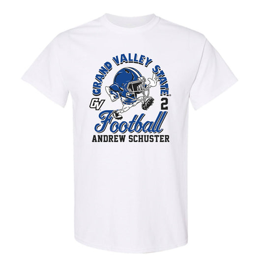 Grand Valley - NCAA Football : Andrew Schuster - Fashion Shersey T-Shirt-0